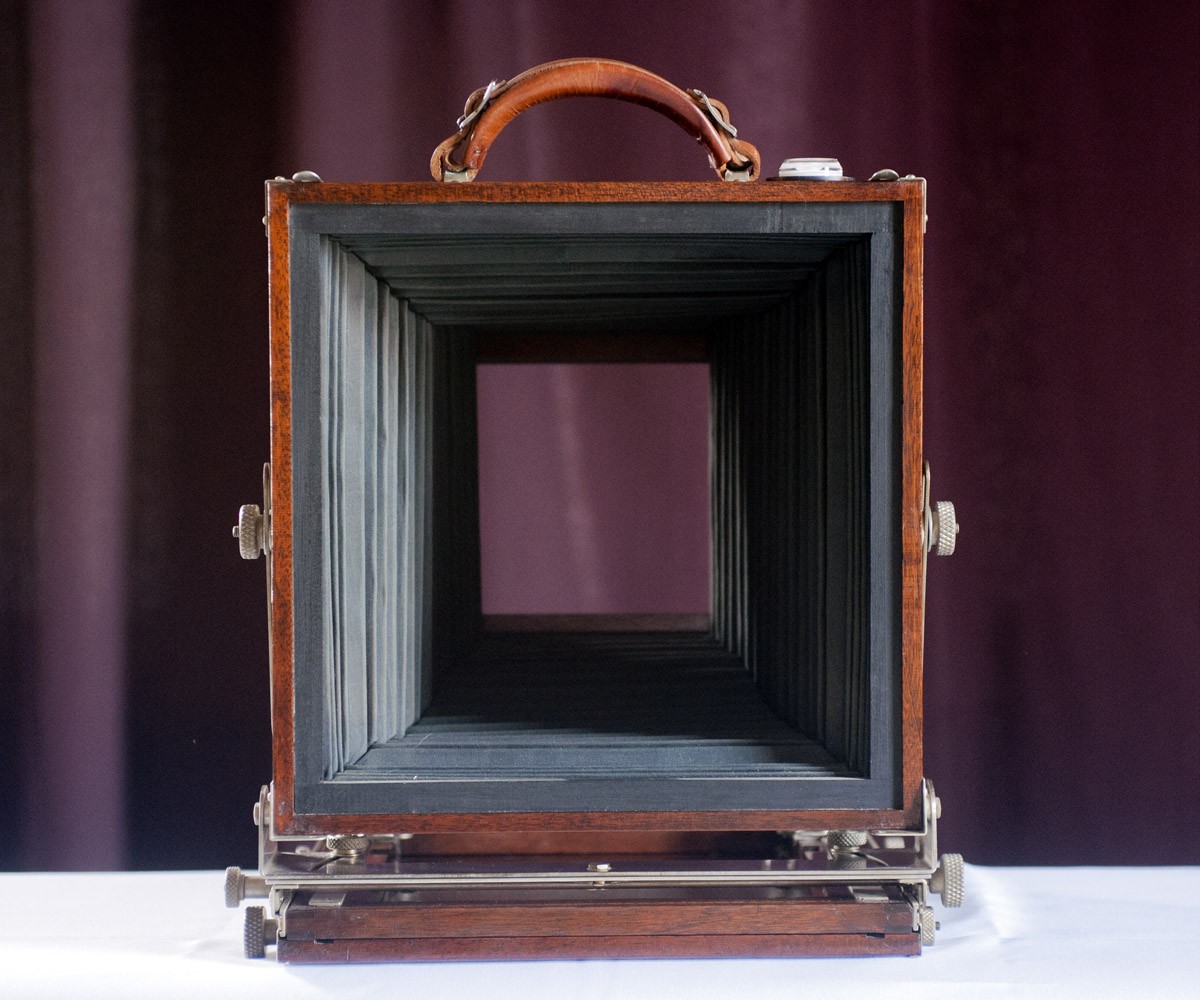 Classic 8x10 V8 Wood Deardorff Folding Field Camera, Lens & Film