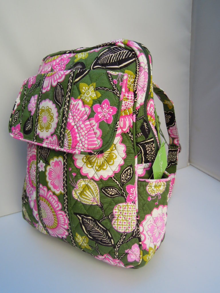 Details about Nwt Vera Bradley Bag Small size Backpack bag Olivia Pink