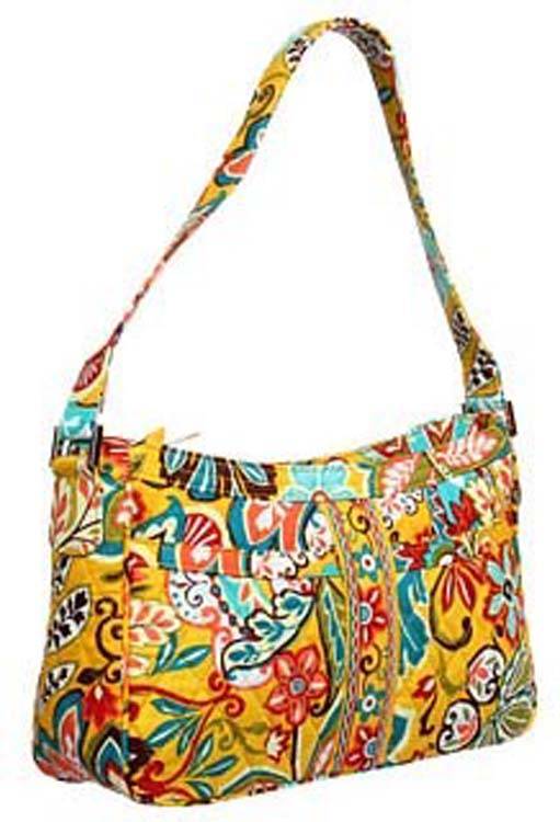 Details about Nwtag Vera Bradley Bag Cassidy shoulder purse Provencal