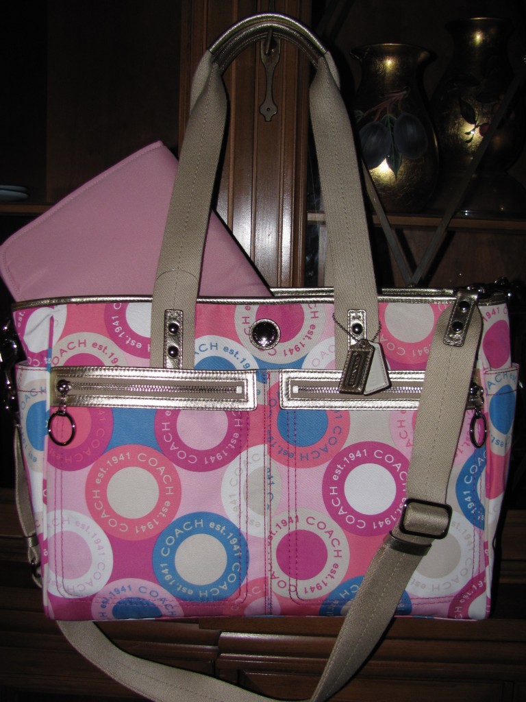 Coach Diaper Bag, Laptop, Multi-Tote  - NWT, Receipt