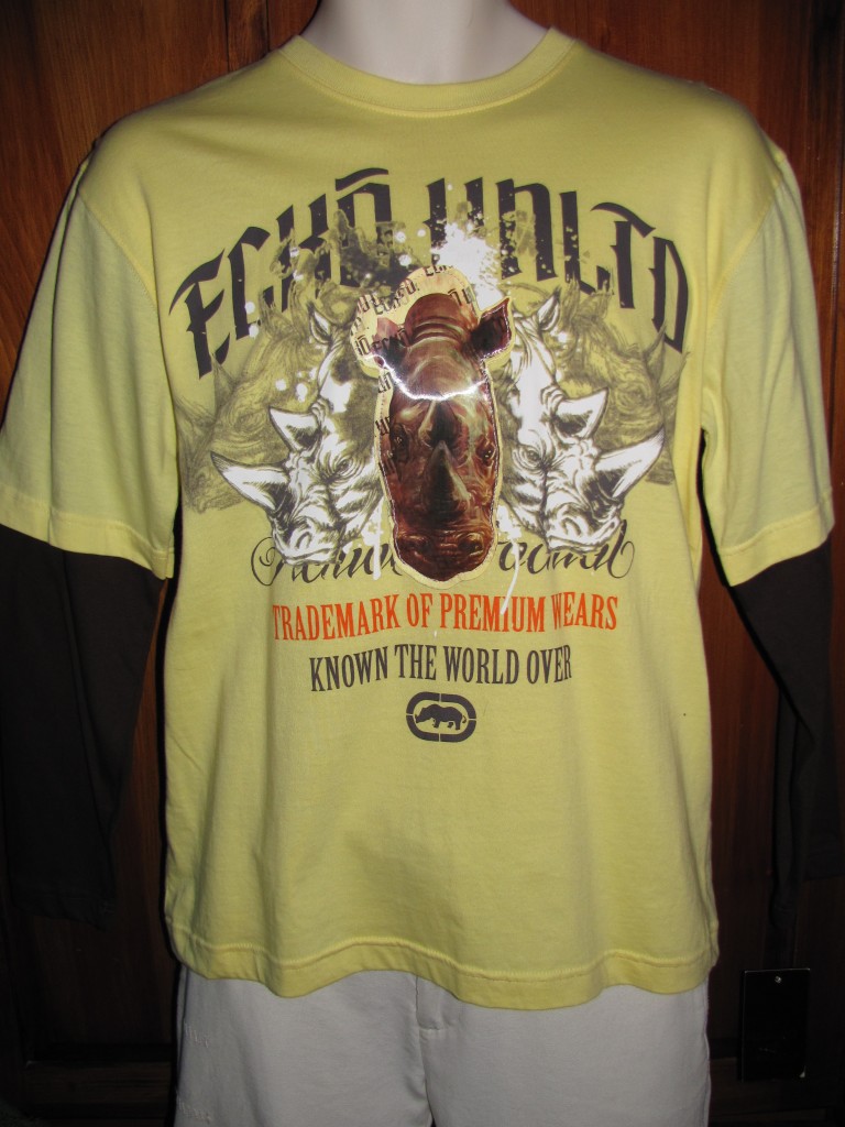 Ecko Unltd. 3-D Layered-look Top, Boy's Sz. M - NWT