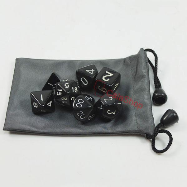 7 sided die of DUNGEONS & DRAGONS RPG Dice Game set D4 D6 D8 D10 D12 D20 Bag DS - Picture 11 of 12