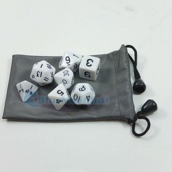7 sided die of DUNGEONS & DRAGONS RPG Dice Game set D4 D6 D8 D10 D12 D20 Bag DS - Picture 12 of 12
