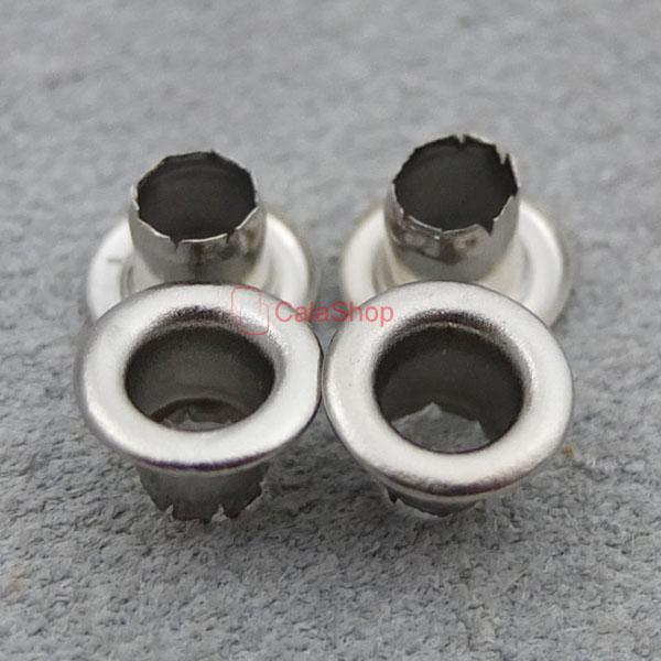 200 500 1000 4mm Grommet Eyelets 3/16" Canvas Clothes Leather Self Backing Plier - Picture 2 of 4