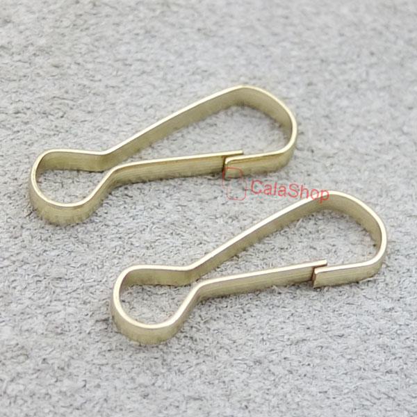 3/4" 1" 1 1/8" 1 1/4" 1 1/2" 20mm Purse Zipper Pulis Snap Spring Hooks Lanyard - Picture 2 of 7