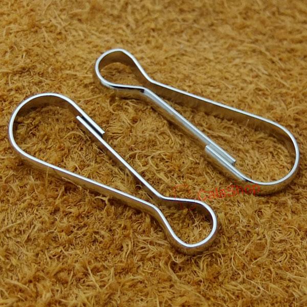 3/4" 1" 1 1/8" 1 1/4" 1 1/2" 20mm Purse Zipper Pulis Snap Spring Hooks Lanyard - Picture 4 of 7