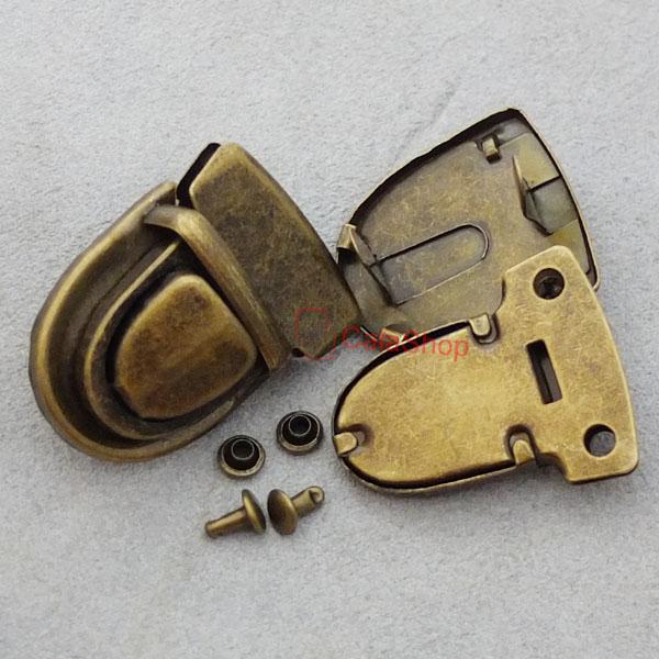 2 5 10 pcs Closure Catch Tuck Lock for Leather Bag Case Clasp Purse CT123 eBay