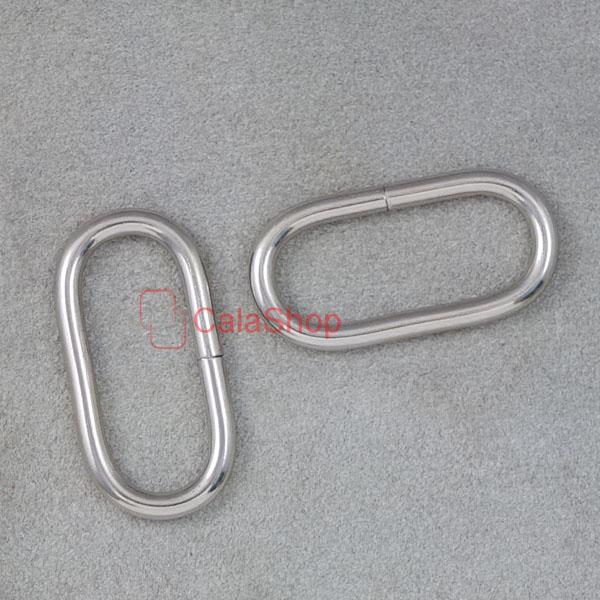 Oval Ring Metal Loop Leather 4 Purse Bag Handbag Straps 1/2" 12mm 5/8