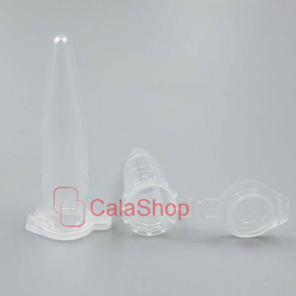 0.5ml 1.5ml Centrifuge Microcentrifuge Tubes Plastic Test Sample Vials Clear - Picture 3 of 3