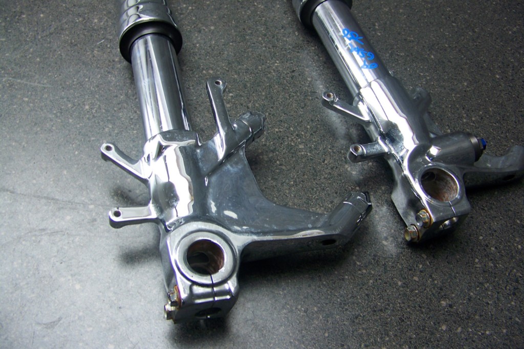 09 GSXR750 GSXR GSXR 750 Chrome Front Struts Forks A5 eBay