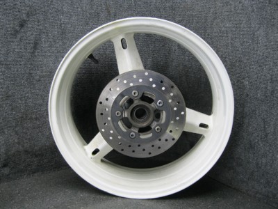 01 Suzuki GSXR GSX-R 600 Rear Rim Wheel & Rotor R3