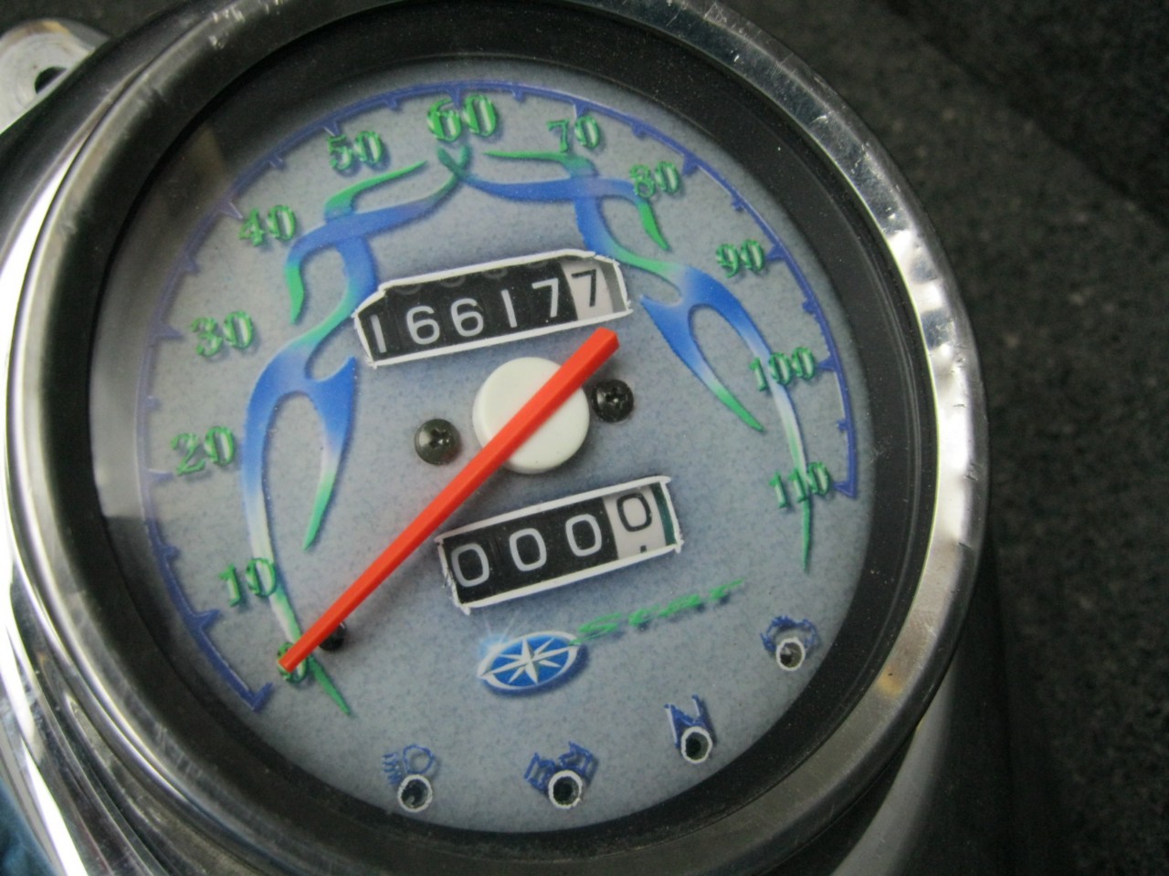 yamaha v star 650 fuel gauge