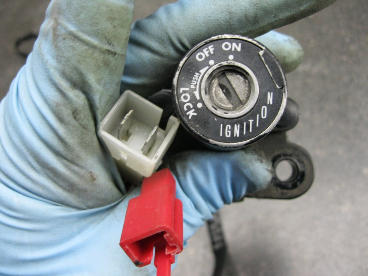 03 Yamaha FJR1300 FJR 1300 Ignition Lock Set & Key 25J