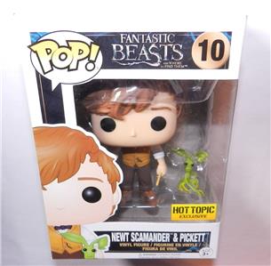 funko newt scamander y pickett