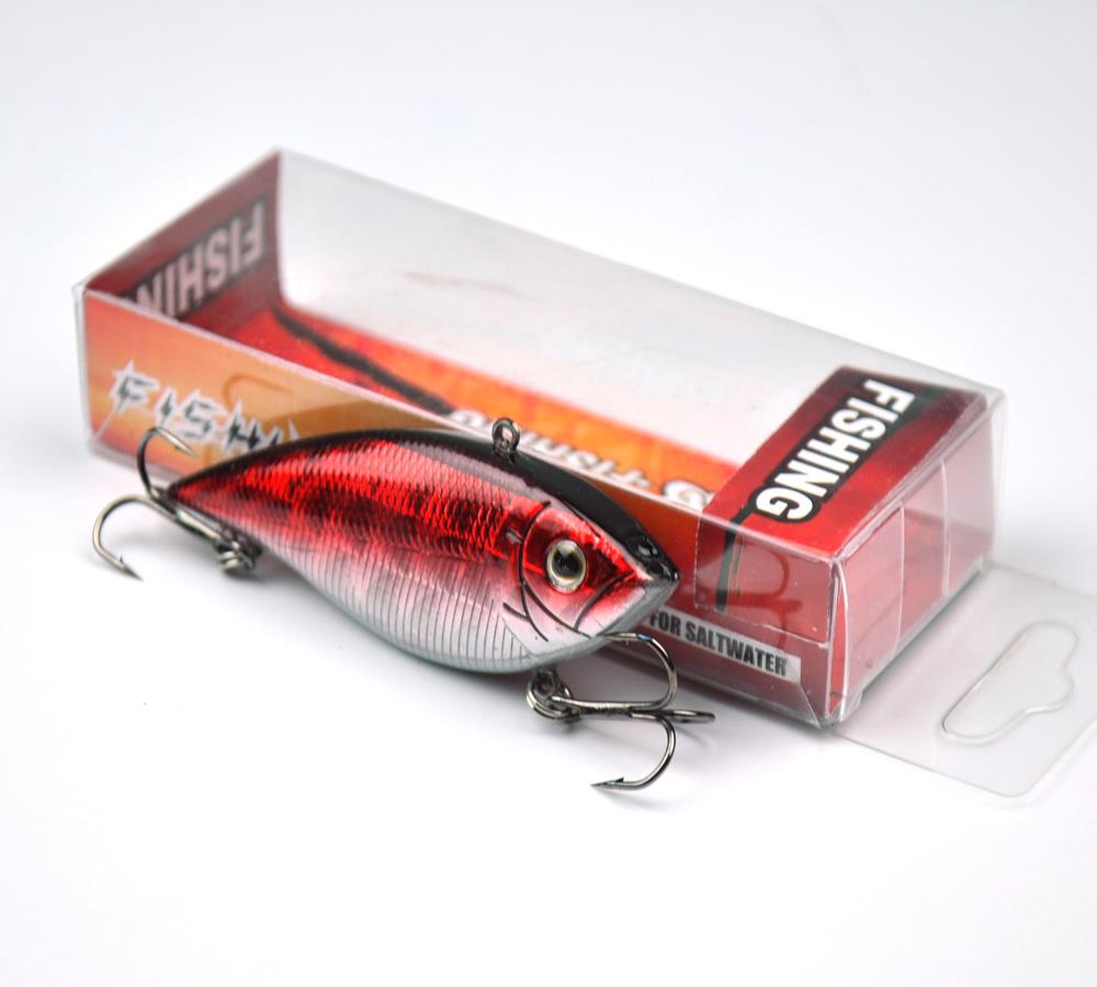 2.75inch 0.35oz Bass Fishing Hard Lures Vibration VIB Lipless Hook