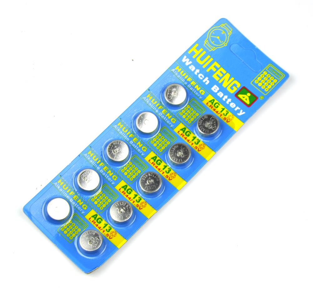 10 1.5V Sealed AG13 LR44 357 A76 L1154 GPA76 Alkaline Button Cell BATTERY eBay