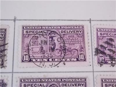 Old Collection Stamp lot 32 ~ 10 Cent SPECIAL DELIVERY Stamps 1930's | eBay
