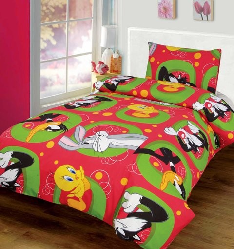 daffy duck tweety bird single bed quilt doona cover set ebay daffy duck tweety bird single bed quilt doona cover set ebay