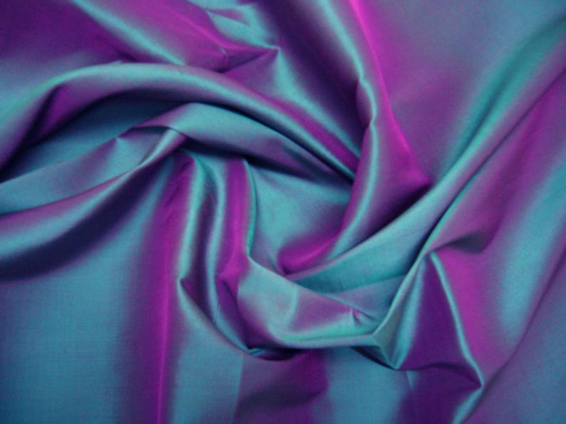 20Y 100 THAI SILK TAFFETA FABRIC HAND MADE 40"W SELECT FROM 100