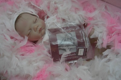 Baby Cloth Century Long Island on Drake So Truly Real Sweet Slumber Baby Doll By Waltraud Hanl To Reborn