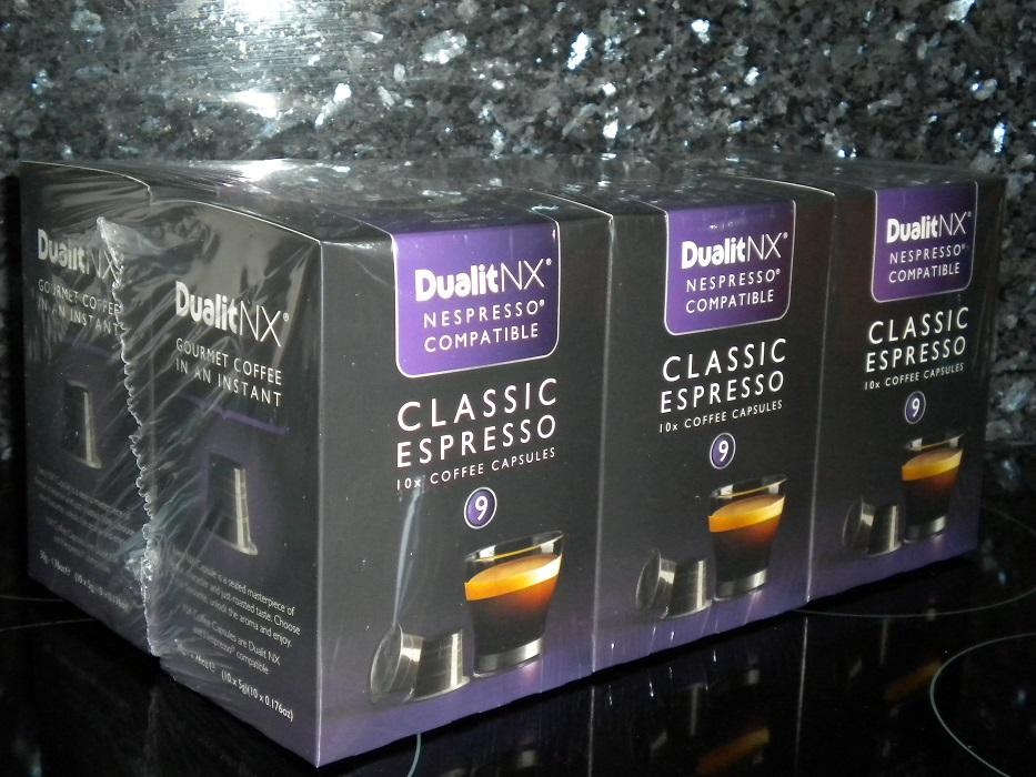 DUALIT CLASSIC ESPRESSO 60 CAPSULES NESPRESSO COMPATIBLE COFFEE PODS