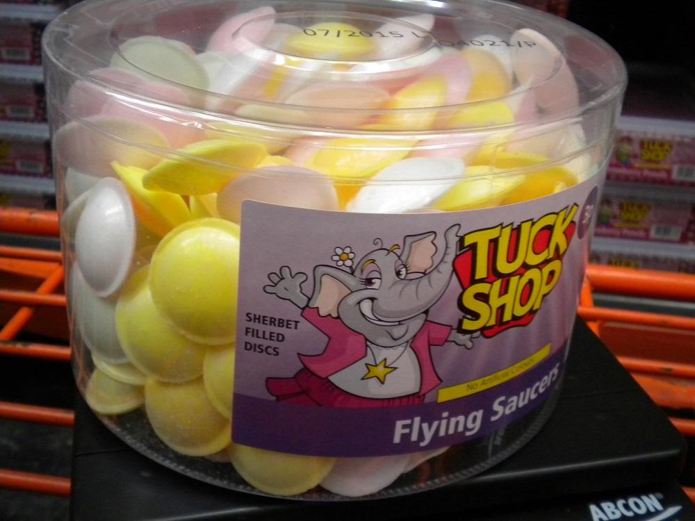 TUCK SHOP 300 FLYING SAUCERS SHERBET TUB UK SWEETS PARTY HALLOWEEN BIRTHDAY ETC eBay