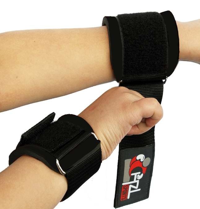 CHZL WeightLifiting Wrist Support Protractor Brace Band Gym Warp Straps