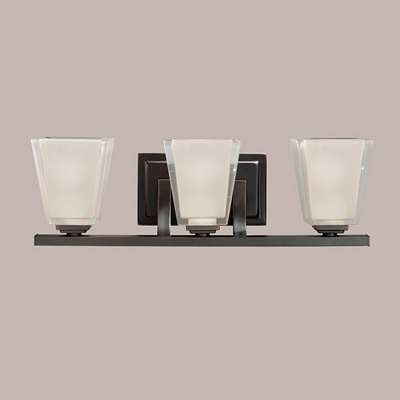 Kichler Bathroom Lighting on Kichler Urban Ice Olde Bronze 3 Light Bath Vanity 5461oz