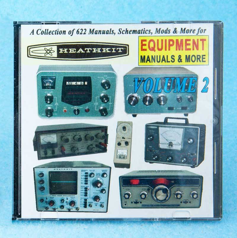 HEATHKIT TEST EQUIPMENT MANUAL CD, SCOPES, GENERATORS, METERS, HAM
