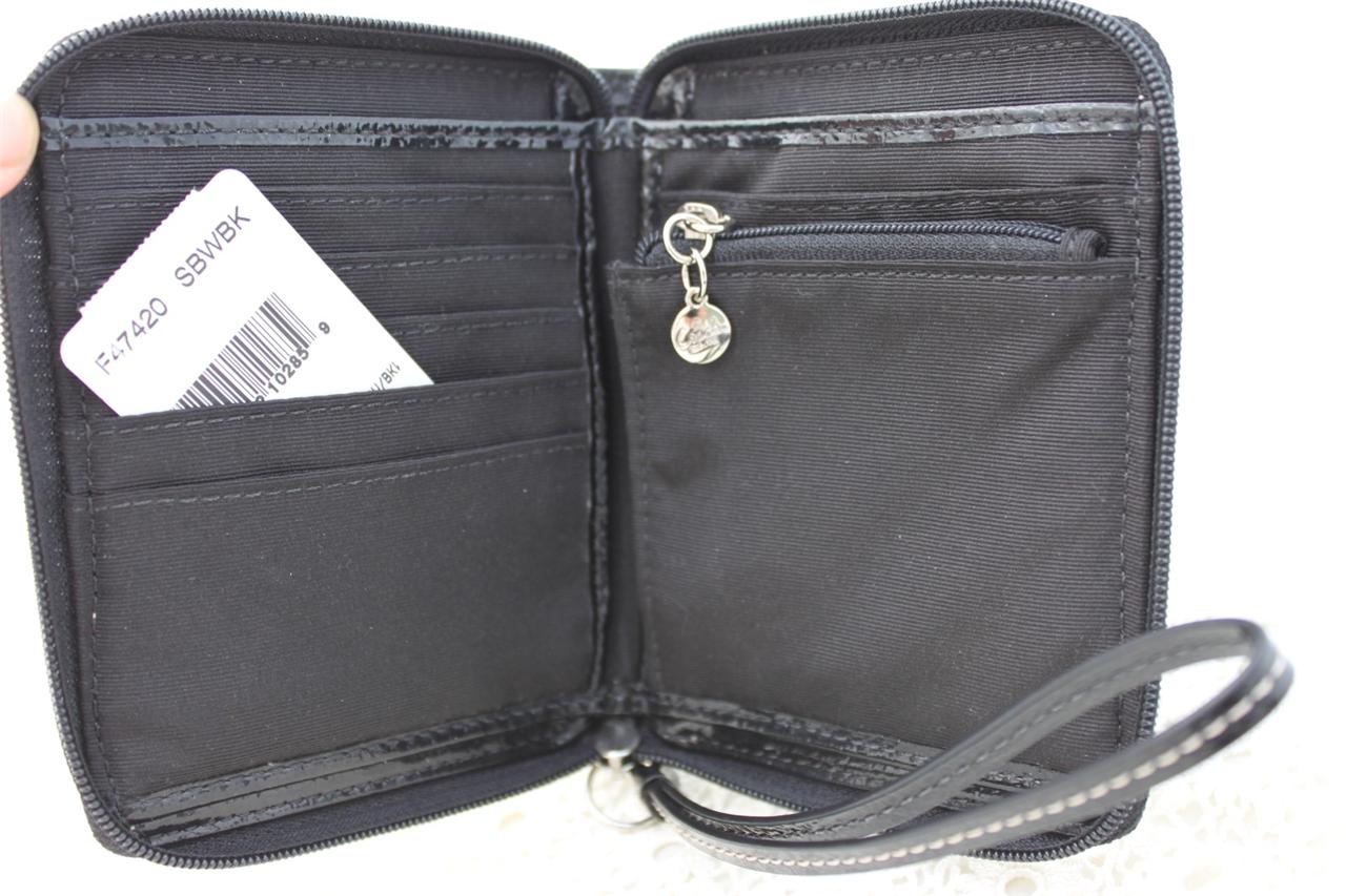 coach zip around wallet khaki NWT COACH ZIP AROUND WRISTLET WALLET 47341 Black Grey Kyra 47420 Khaki Mahogony | eBay