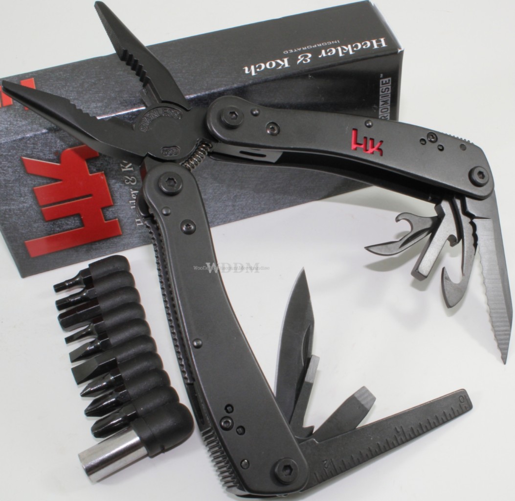Heckler & Koch Knife Pliers Compact Survival Hunting Hiking Camping