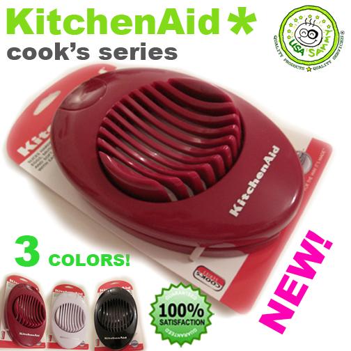 KitchenAid Egg Mushroom Onion Slicer Black Red White * eBay