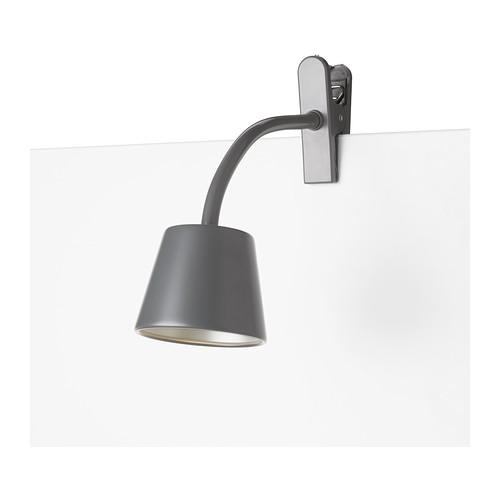 IKEA Modern LED Clamp / Clip Lamp Spotlight Reading Tisdag Energy