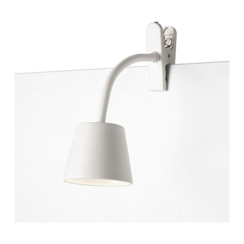 IKEA Modern LED Clamp / Clip Lamp Spotlight Reading Tisdag Energy