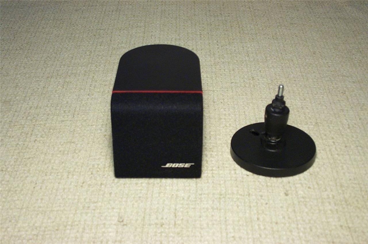 1 BOSE REDLINE CUBE SPEAKERS EXCLNT! & WALL MOUNT LIFESTYLE JEWEL ACOUSTIMASS eBay