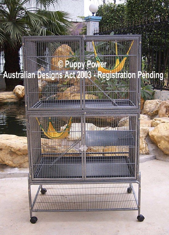 FERRET KINGDOM FERRET & RAT CAGE DOUBLE STORY CAN EASILY CONNECT