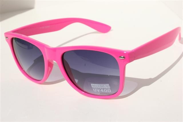 wayfarer neon sunglasses. NEW Neon Pink Wayfarer