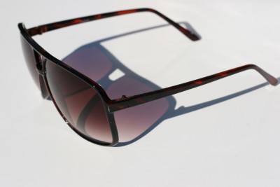 Celebrity Sunglasses on Brown Gradient Lens Aviator Celebrity Sunglasses Hole Ebay