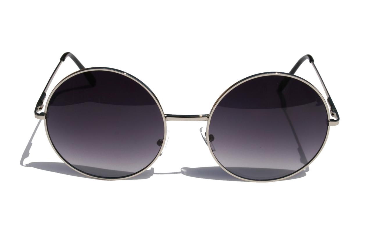 Extra Large Round Vintage Metal frame sunglasses oversized retor scientist 155mm eBay