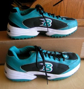 teal cleats