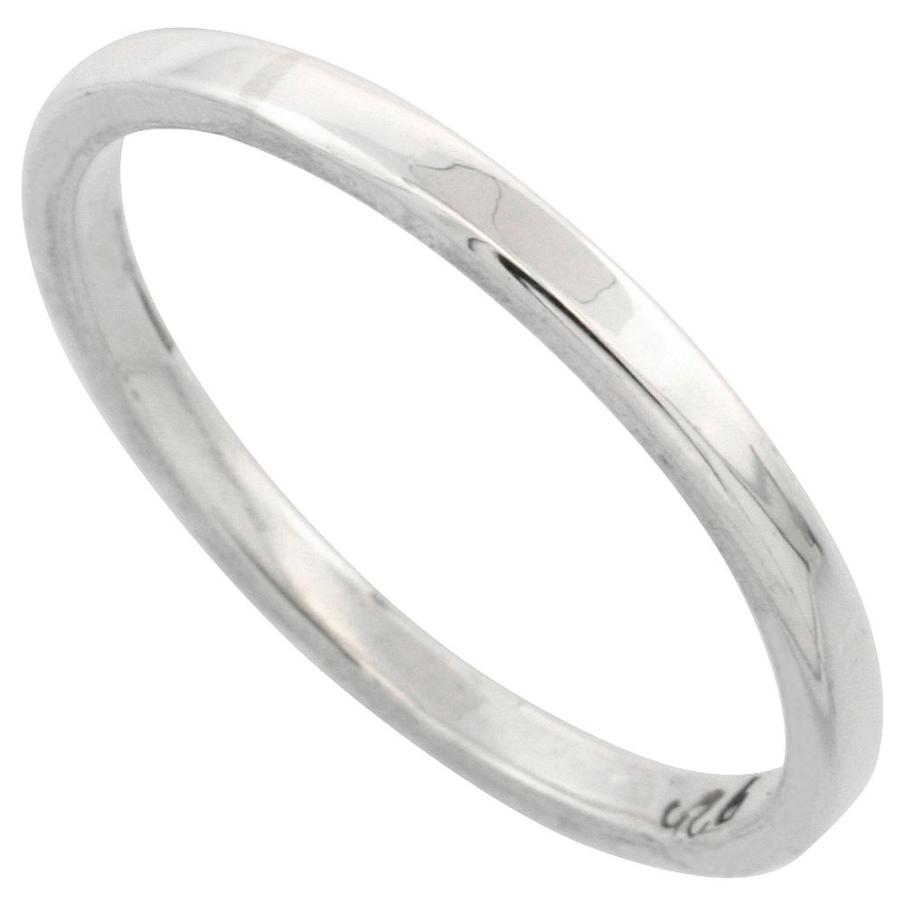 Details about Sterling Silver Band Wedding  Thumb Ring Strong 1.7 mm