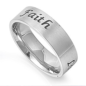Faith, Hope, Love Ring
