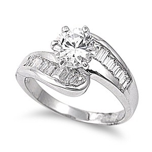 Clear CZ Ring