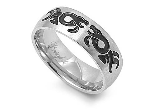 Stainless Steel Women's Men's Plain Wedding Ring Unique Design Band Wholesale - Picture 14 of 17