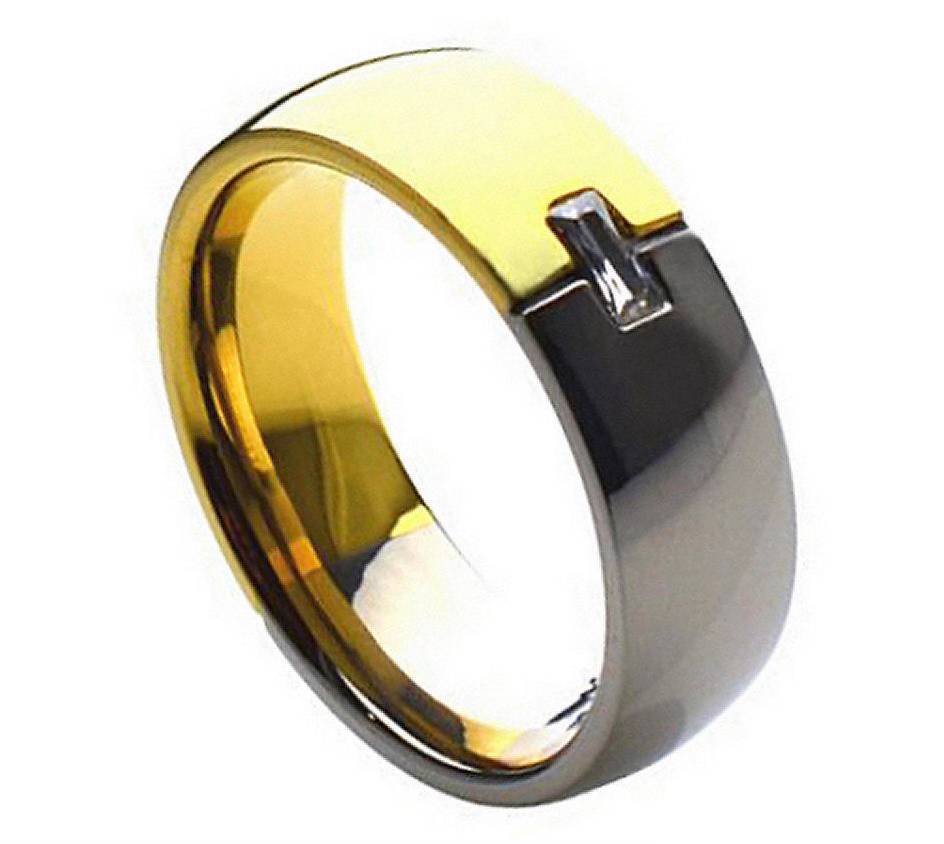 Men's Titanium Wedding Ring Classic Comfort Fit Band New Quality