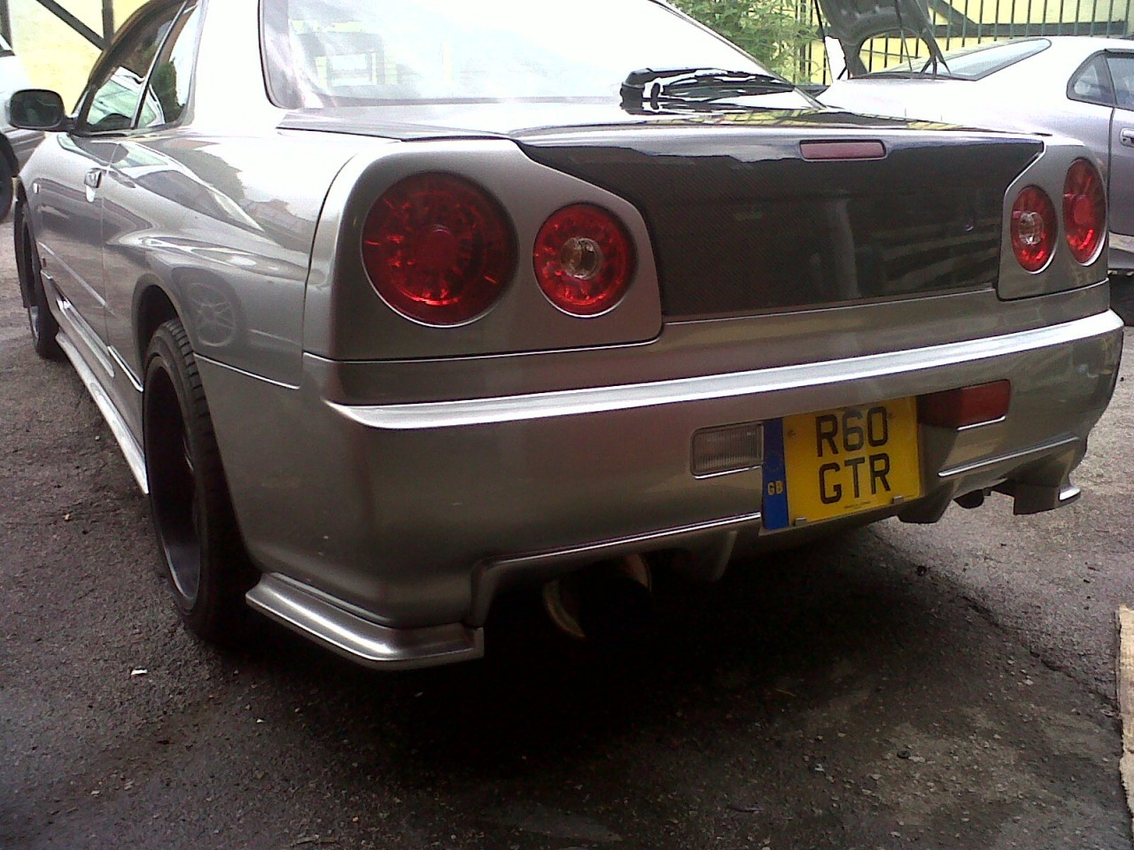 Nissan skyline r34 gtt rear bumper #9