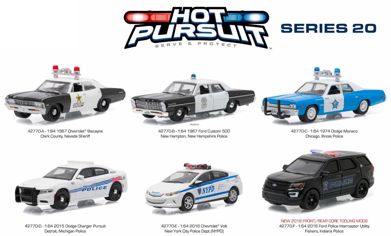 greenlight diecast police cars