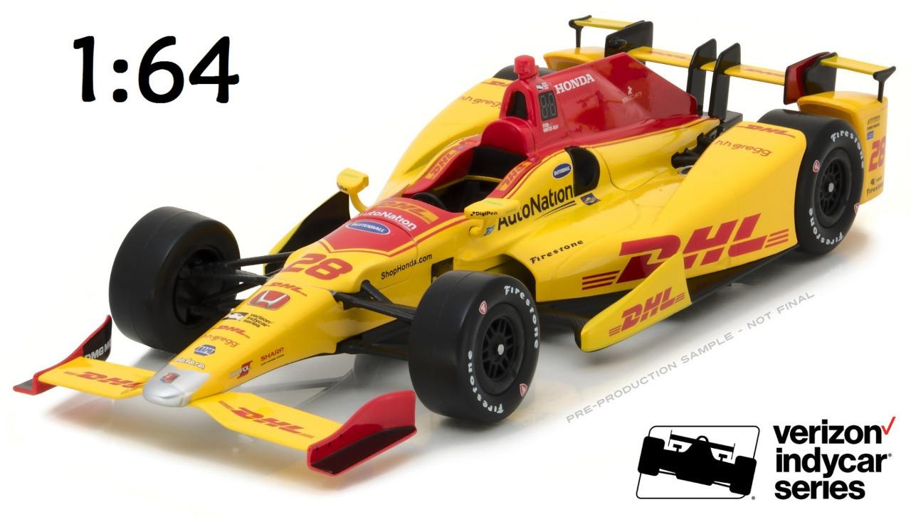 GREENLIGHT 10780 2017 28 Ryan HunterReay DHL DIECAST INDY CAR 164