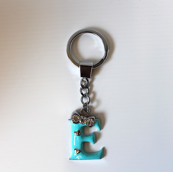 A - Z Buchstabe Schlüsselring - Neu - Bild 4 von 18