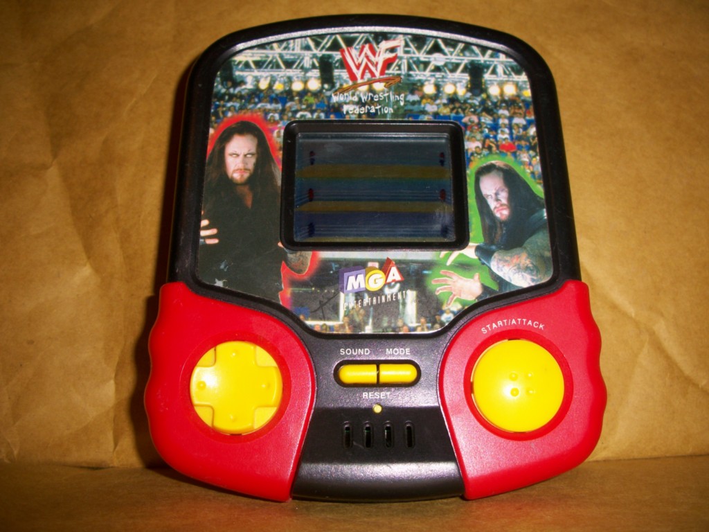 HANDHELD GAME WORLD WRESTLING FEDERATION MGA 1997 eBay